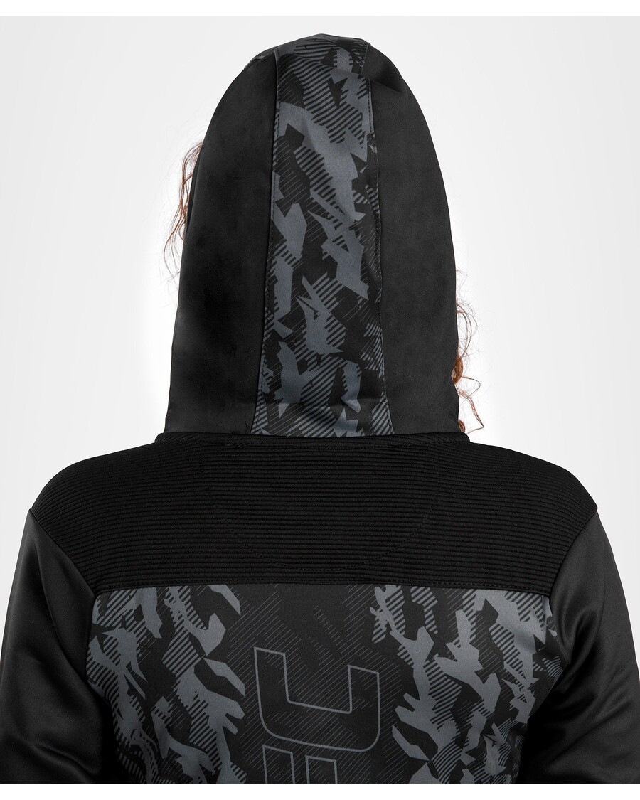 Женская толстовка на молнии UFC Venum Authentic Fight Week - черная