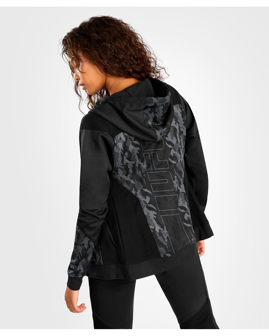 Женская толстовка на молнии UFC Venum Authentic Fight Week - черная