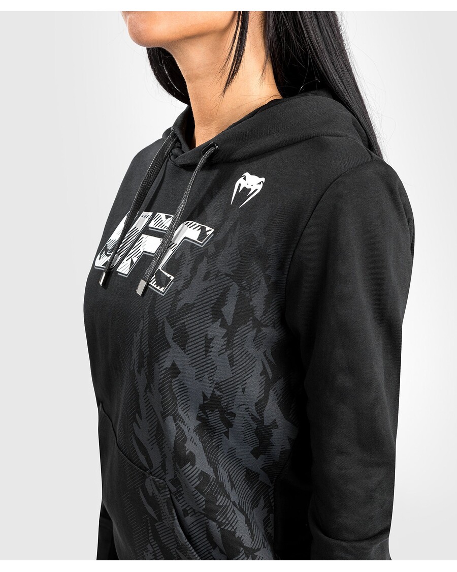 UFC VENUM オーセンティック ファイト ウィーク レディース プルオーバー パーカー - ブラック