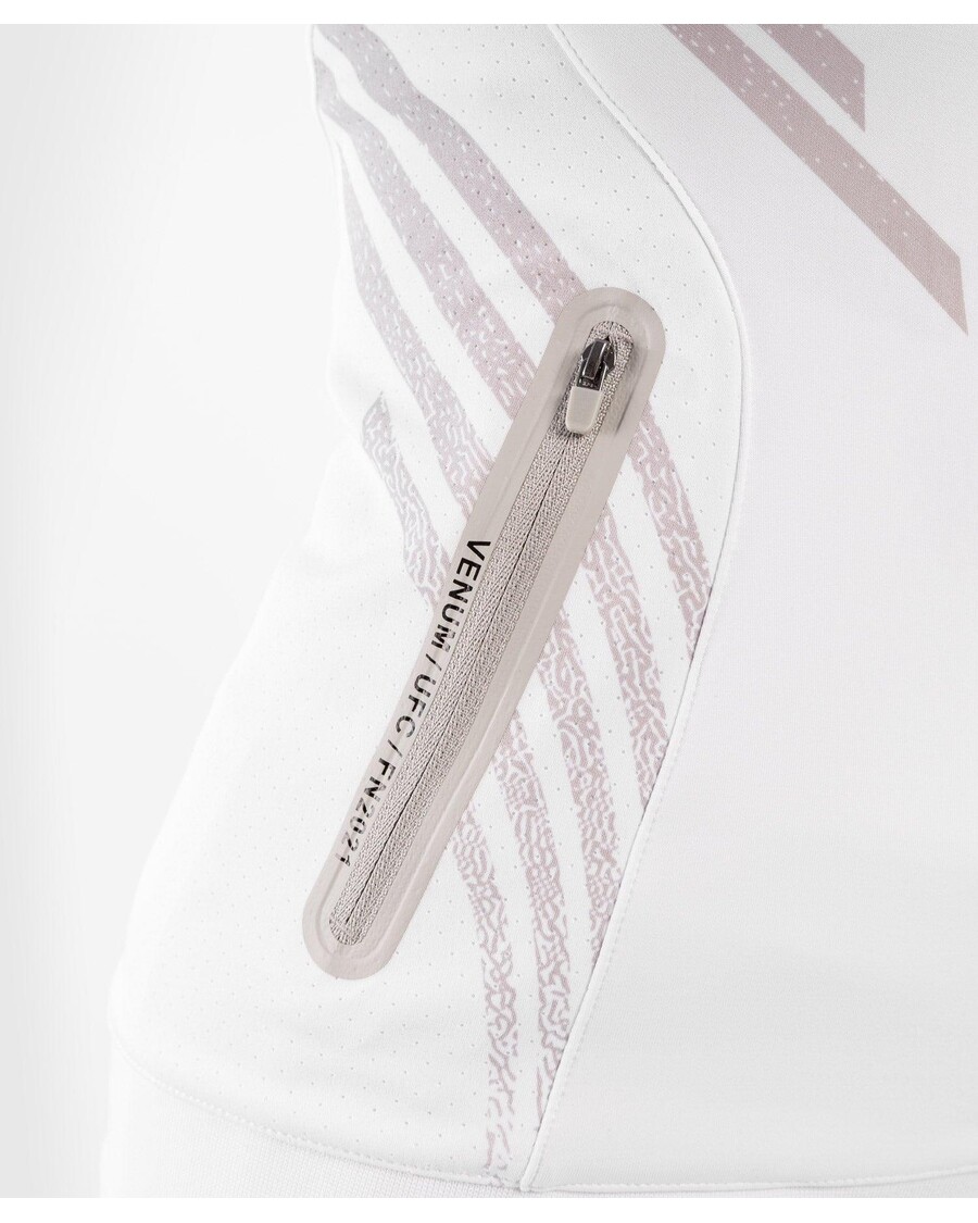 UFC Venum Personalized Authentic Fight Night Women's Walkout Hoodie - White