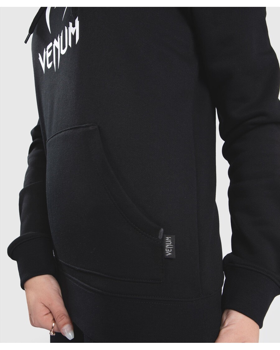 Hoodie Klasik Venum - Untuk Wanita - Hitam