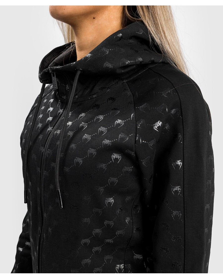 Venum Monogram Hoodie - Black/Pink Gold