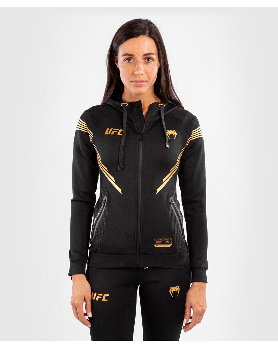 UFC Venum Personalized Authentic Fight Night Women's Walkout Hoodie - Champion