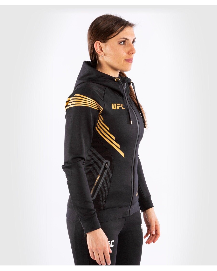 UFC Venum Personalized Authentic Fight Night Women's Walkout Hoodie - Champion