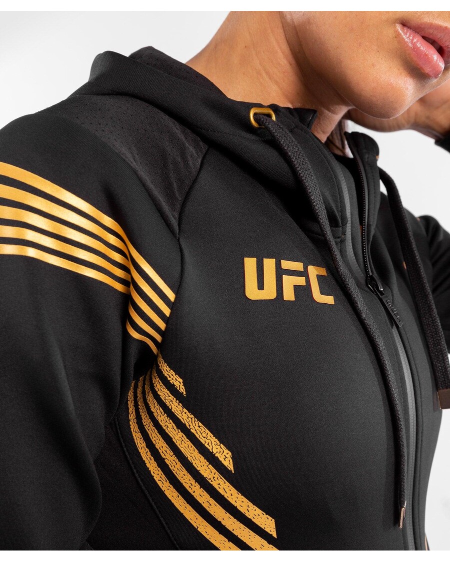 UFC Venum Personalized Authentic Fight Night Women's Walkout Hoodie - Champion
