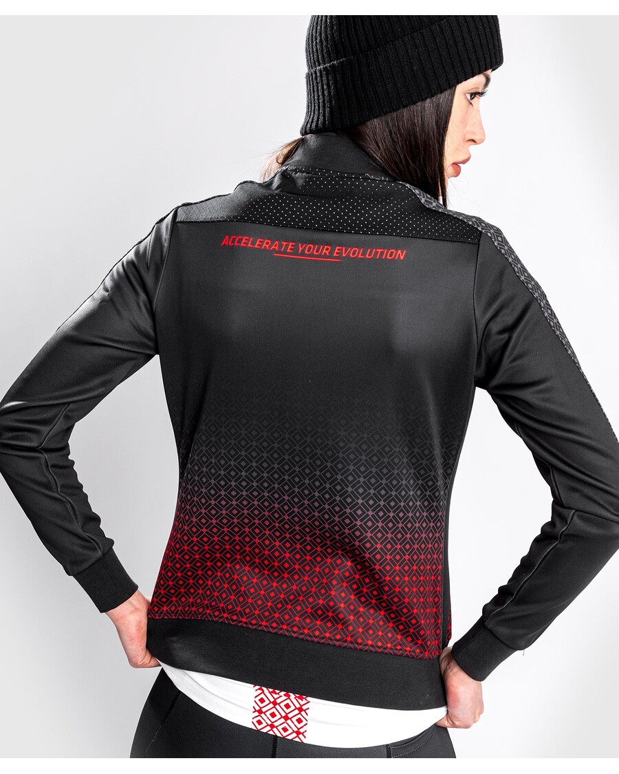 јакна уфц венум перформанце институте - за жене - црна/црвена