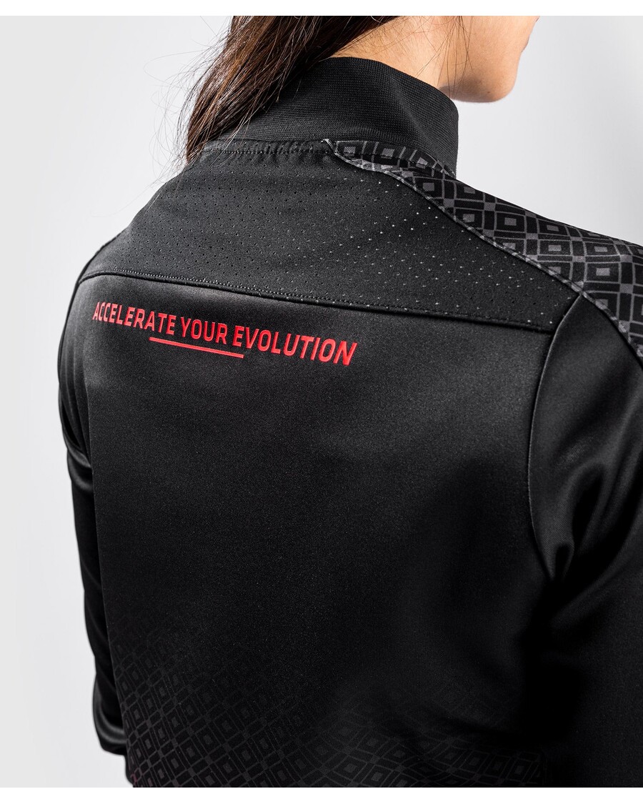 јакна уфц венум перформанце институте - за жене - црна/црвена