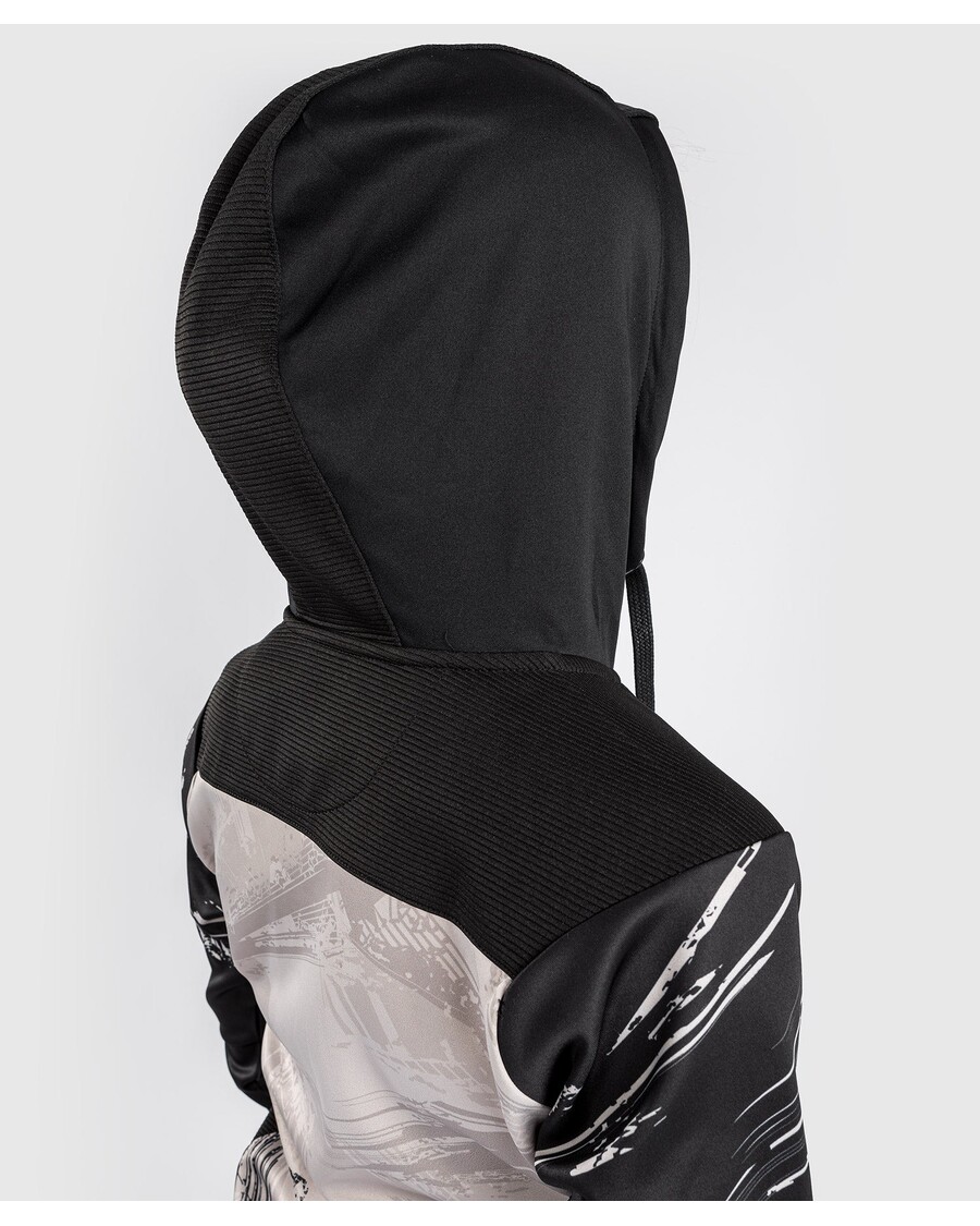 UFC ヴェナム オーセンティック ファイト ウィーク 2.0 ウィメンズ ジップ パーカー - ブラック/サンド