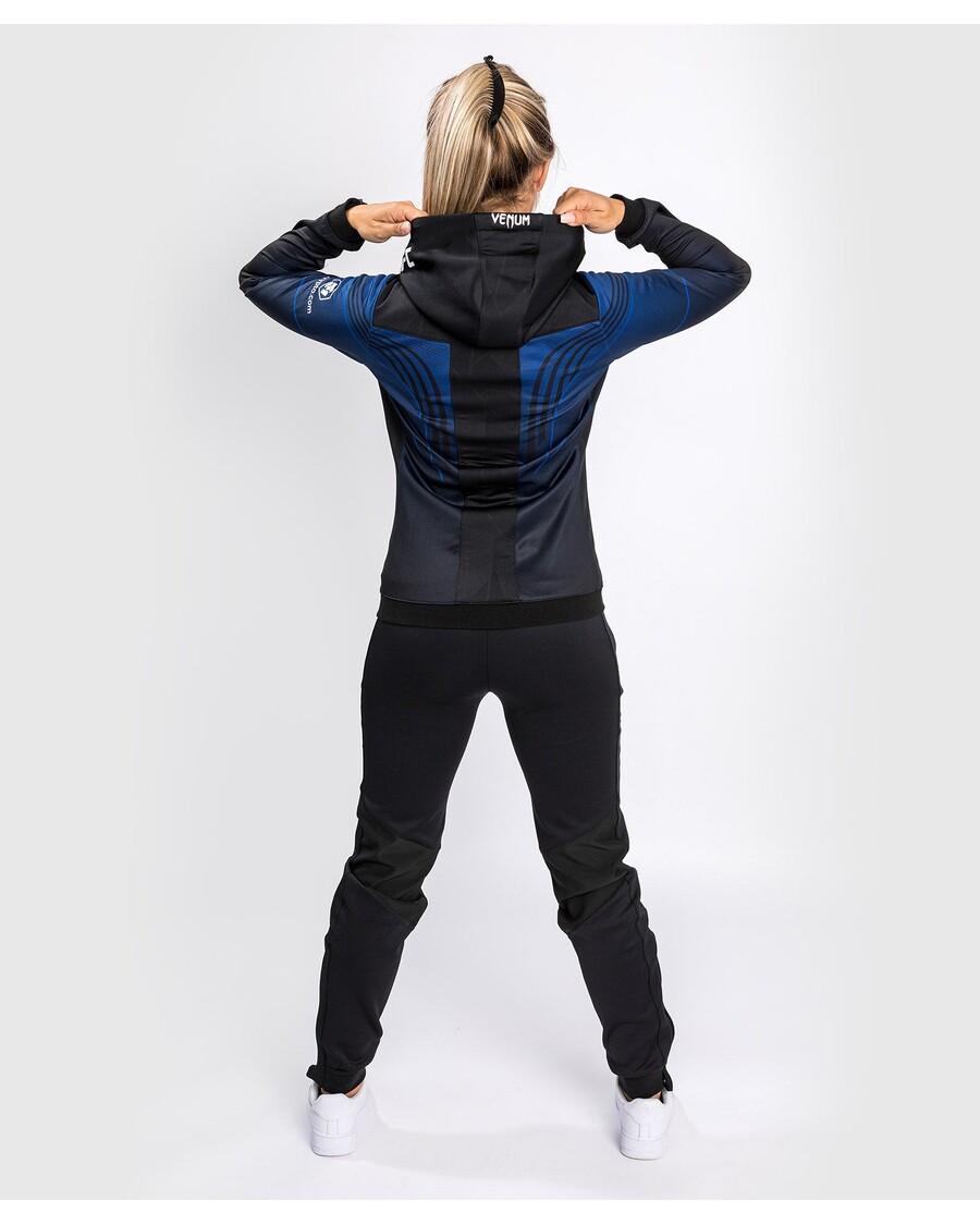 Ufc Authentic Fight Night 2.0 Kit By Venum Women's Walkout Hoodie - Midnight Edition