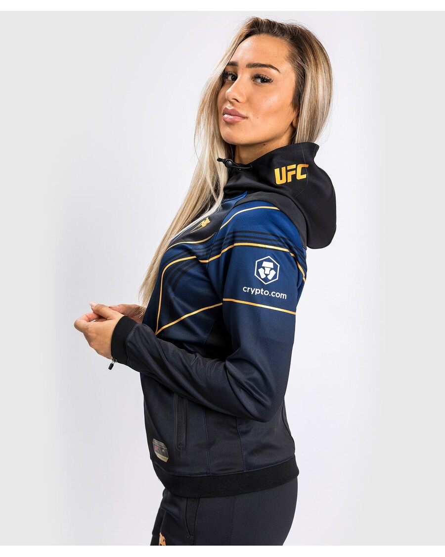Ufc Authentic Fight Night 2.0 Kit By Venum Women's Walkout Hoodie - Midnight Edition - Champion
