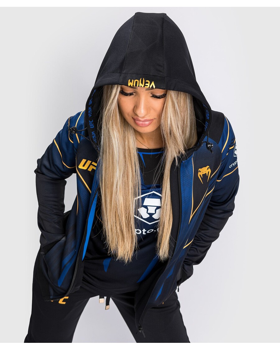 Ufc Authentic Fight Night 2.0 Kit By Venum Women's Walkout Hoodie - Midnight Edition - Champion