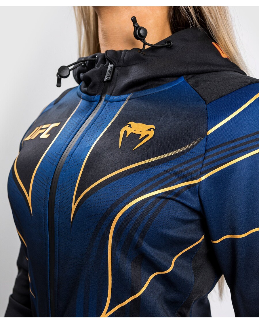 Ufc Authentic Fight Night 2.0 Kit By Venum Women's Walkout Hoodie - Midnight Edition - Champion