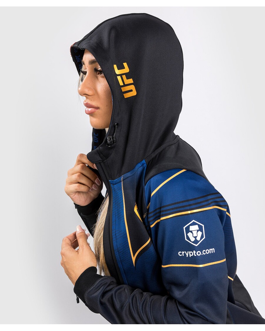 Ufc Authentic Fight Night 2.0 Kit By Venum Women's Walkout Hoodie - Midnight Edition - Champion