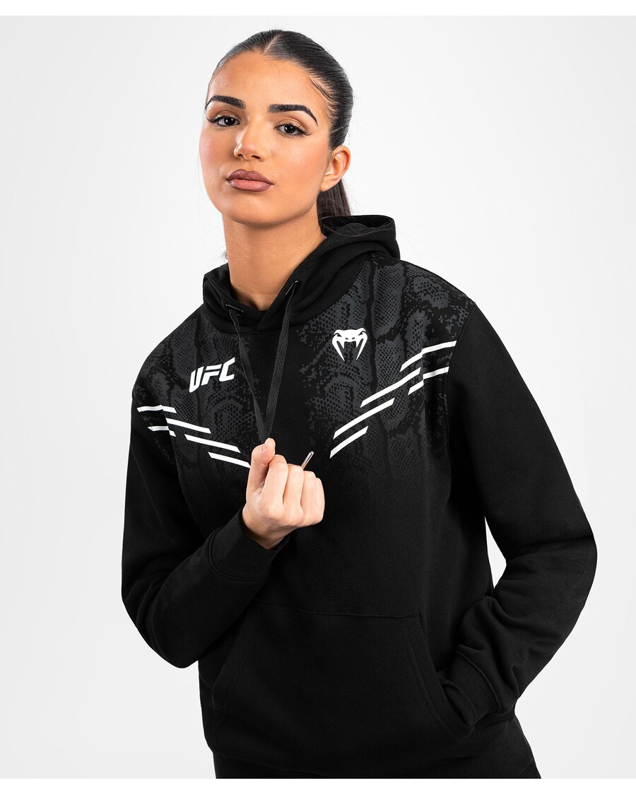 Ufc Adrenaline By Venum Replika Hoodie Pullover Wanita - Hitam