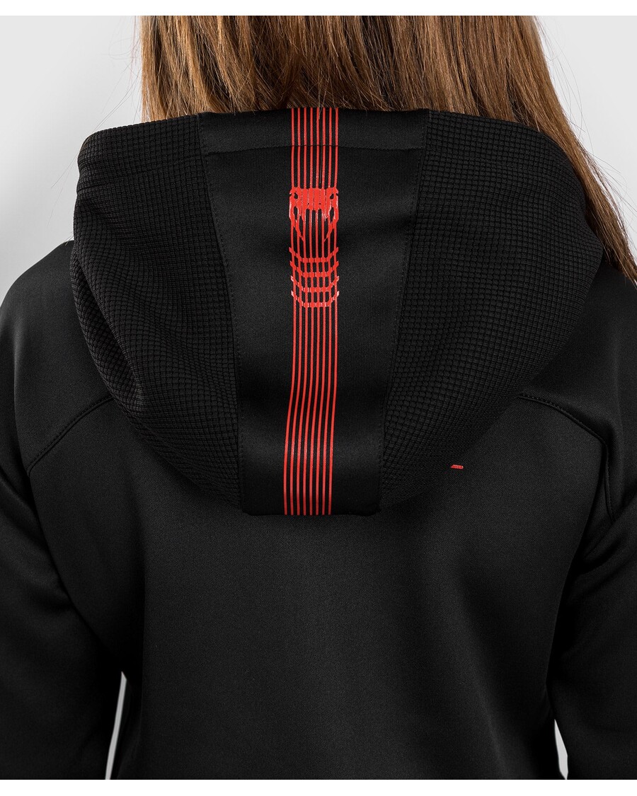 UFC アドレナリン バイ ヴェナム ファイト ウィーク レディース ジップ パーカー - ブラック