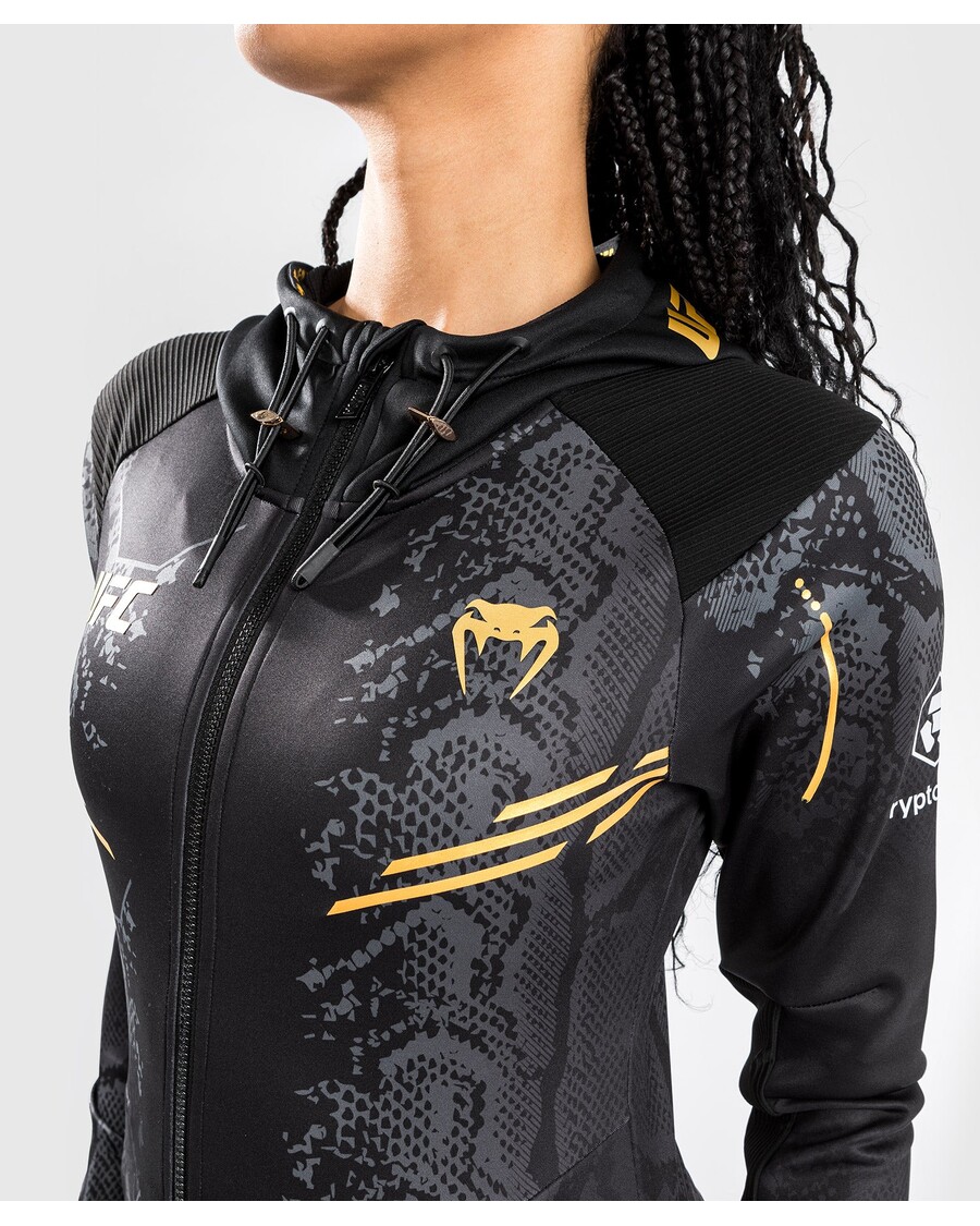 UFC アドレナリン By ヴェナム オーセンティック ファイト ナイト レディース ウォークアウト パーカー - チャンピオン