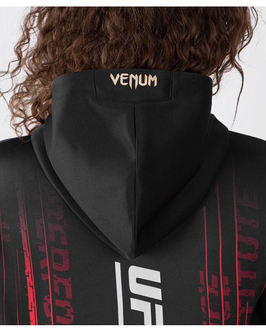 Ufc Venum Performans Enstitüsü 2.0 Fermuarlı Kadın Kapüşonlu üst - Siyah/kırmızı