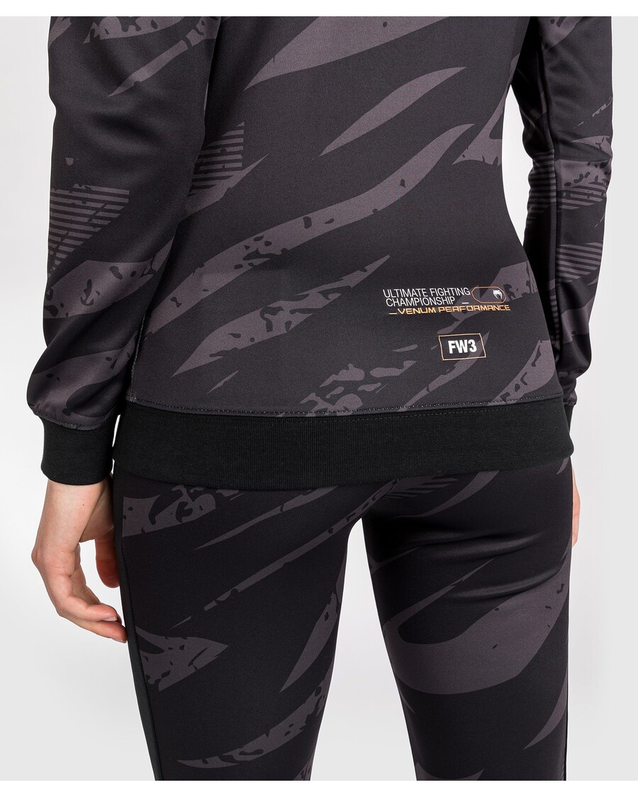 UFC アドレナリン バイ ヴェナム ファイト ウィーク ウィメンズ ジップ パーカー - アーバン カモフラージュ