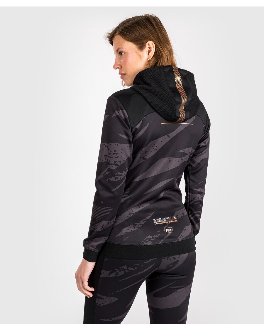 UFC アドレナリン バイ ヴェナム ファイト ウィーク ウィメンズ ジップ パーカー - アーバン カモフラージュ
