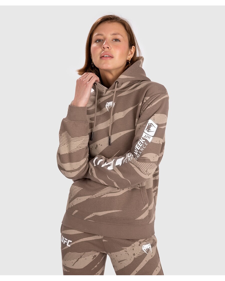 Ufc Adrenaline By Venumfight Week Hoodie Pullover Wanita - Kamuflase Gurun