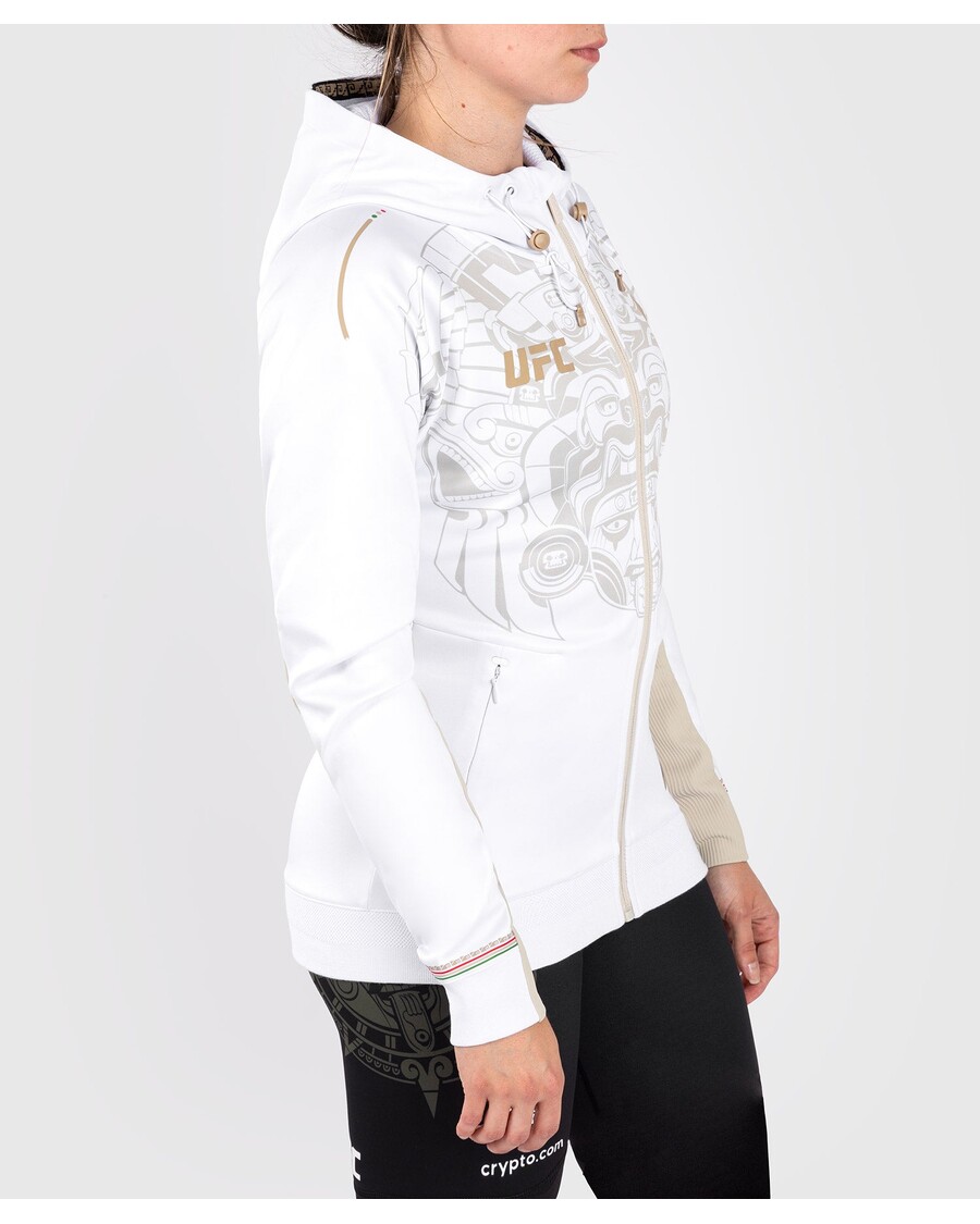 Noche Ufc By Venum オーセンティック ファイト ナイト レディース ウォークアウト パーカー - ホワイト