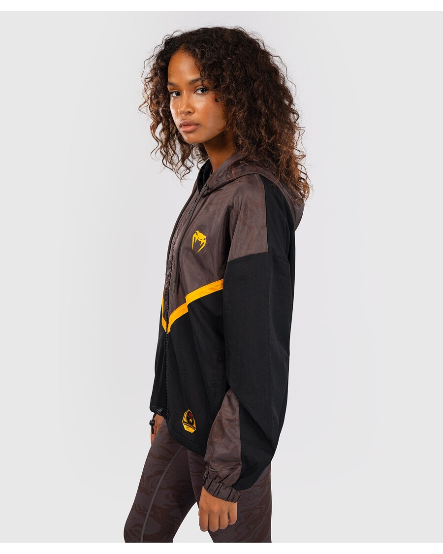 UFC Fusion by Venum Fight Week Women’s Zip Hoodie - Earthen Brown