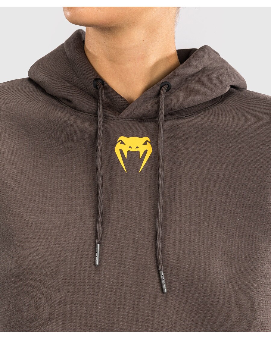 UFC Fusion by Venum Fight Week Women’s Pullover Hoodie - Solid Earthen Brown