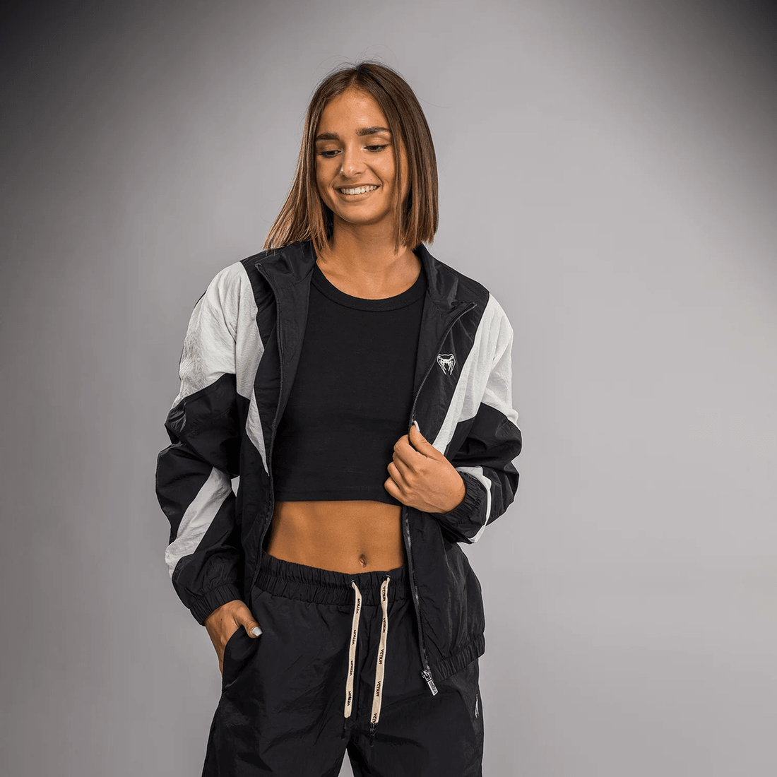 Venum Vectra Women’s Track Jacket - Black/White