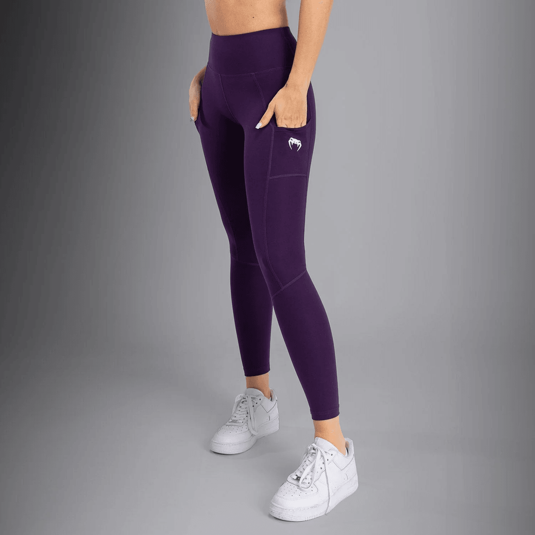 Venum Essential Women's Performance Leggings - Deep Purple