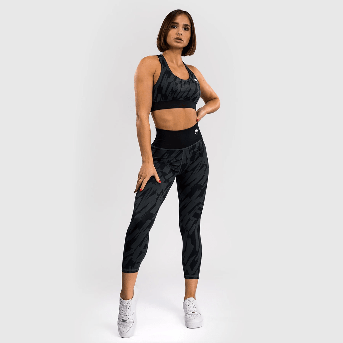 Venum Graffiti Women’s Full-Length Leggings - Urban Charcoal