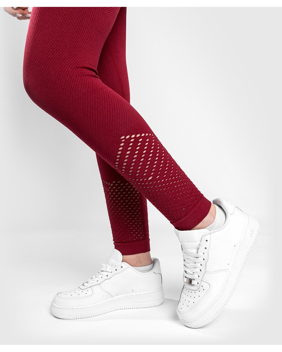 Venum スパーリング シームレス 7/8 レギンス - 女性用 - バーガンディ