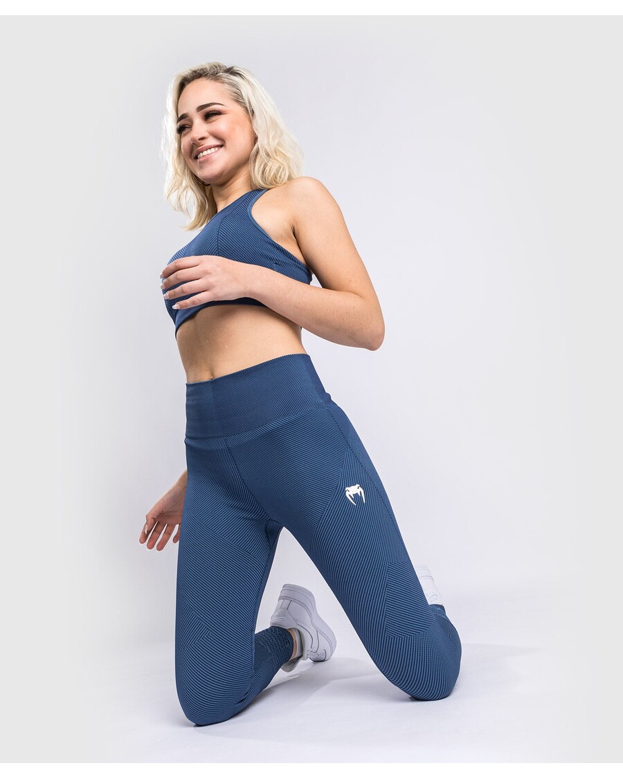 ساق 7/8 بدون درز ونوم اسپارینگ - برای زنان - آبی سرمه ای