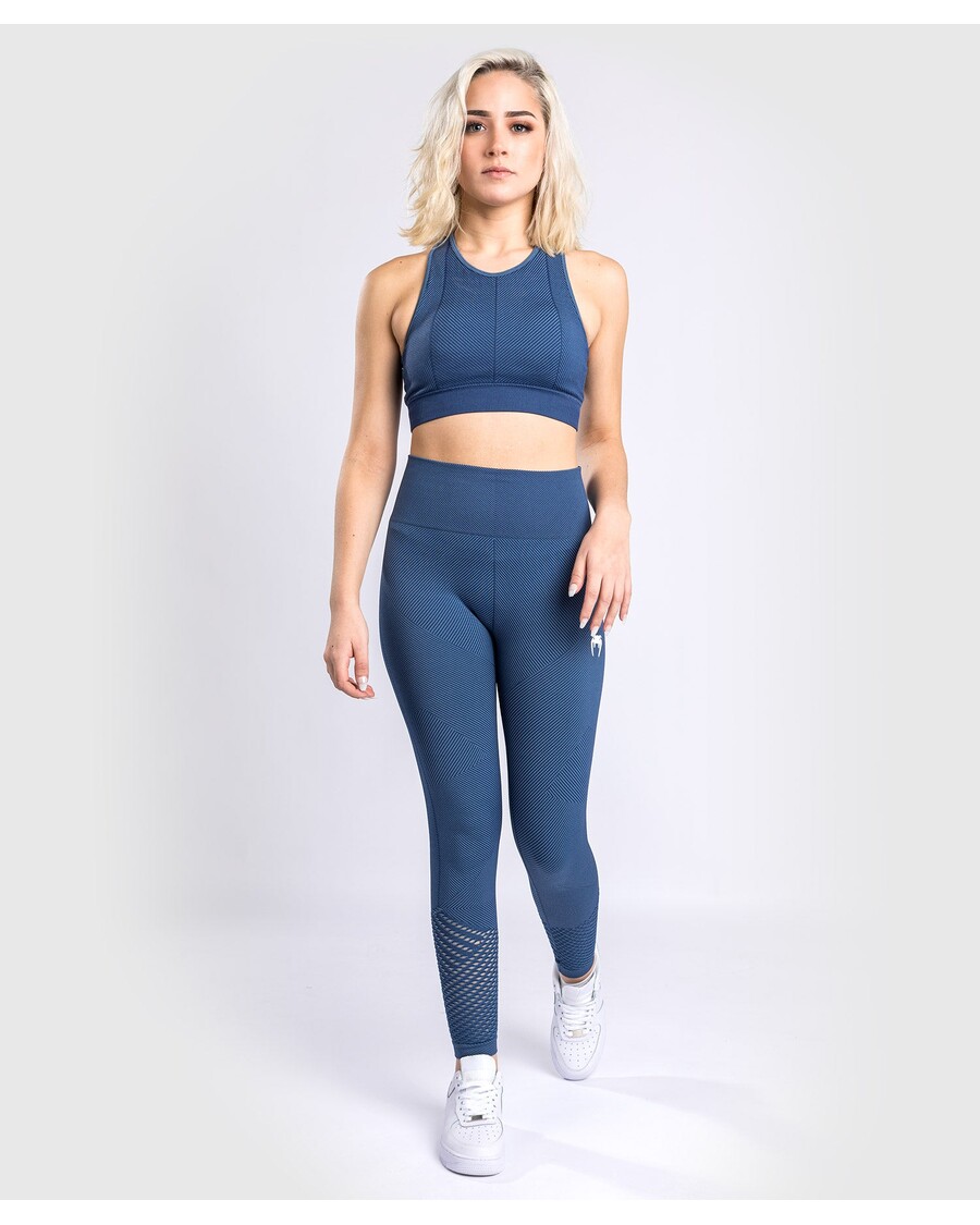 ساق 7/8 بدون درز ونوم اسپارینگ - برای زنان - آبی سرمه ای