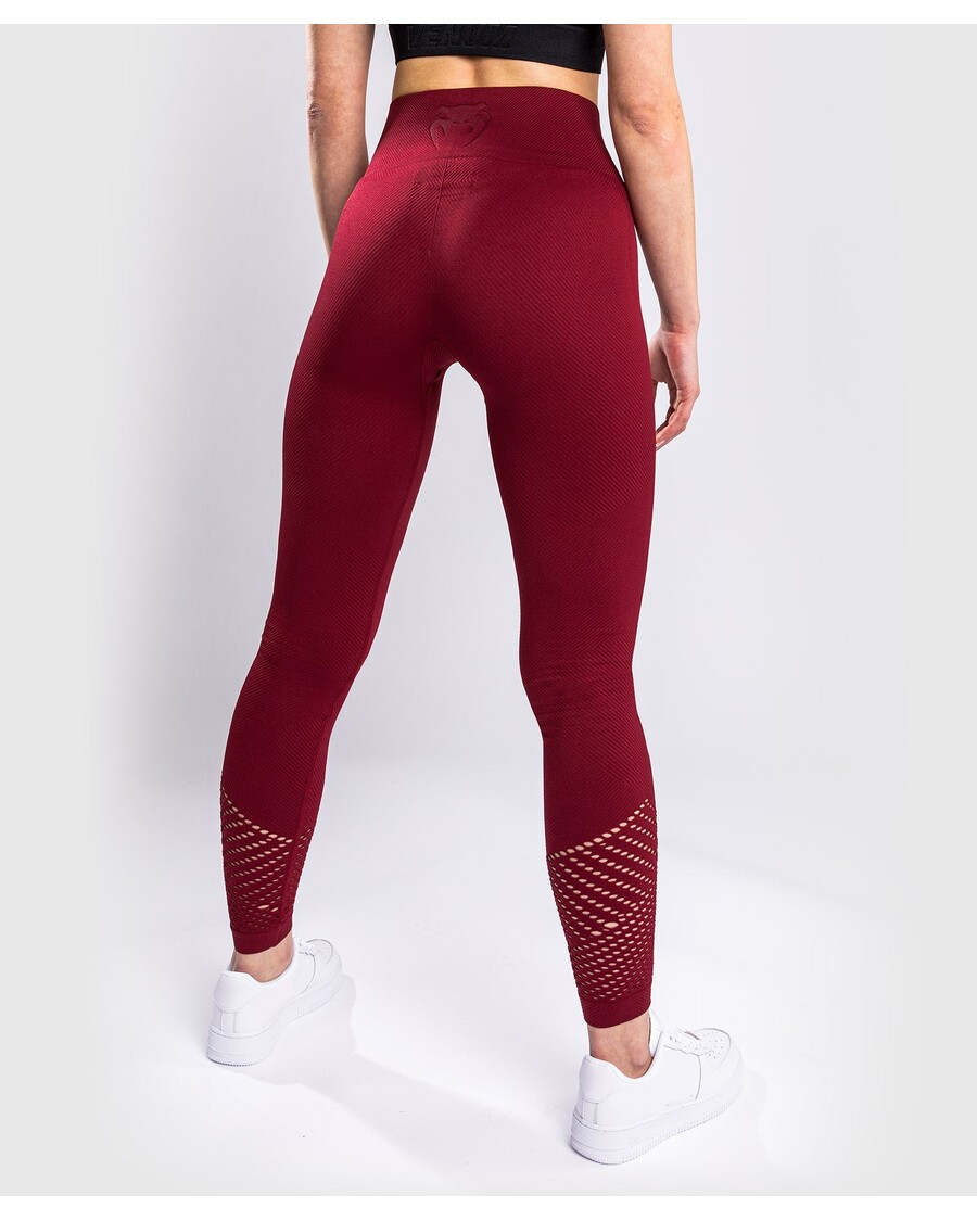 Venum スパーリング シームレス レギンス - 女性用 - バーガンディ