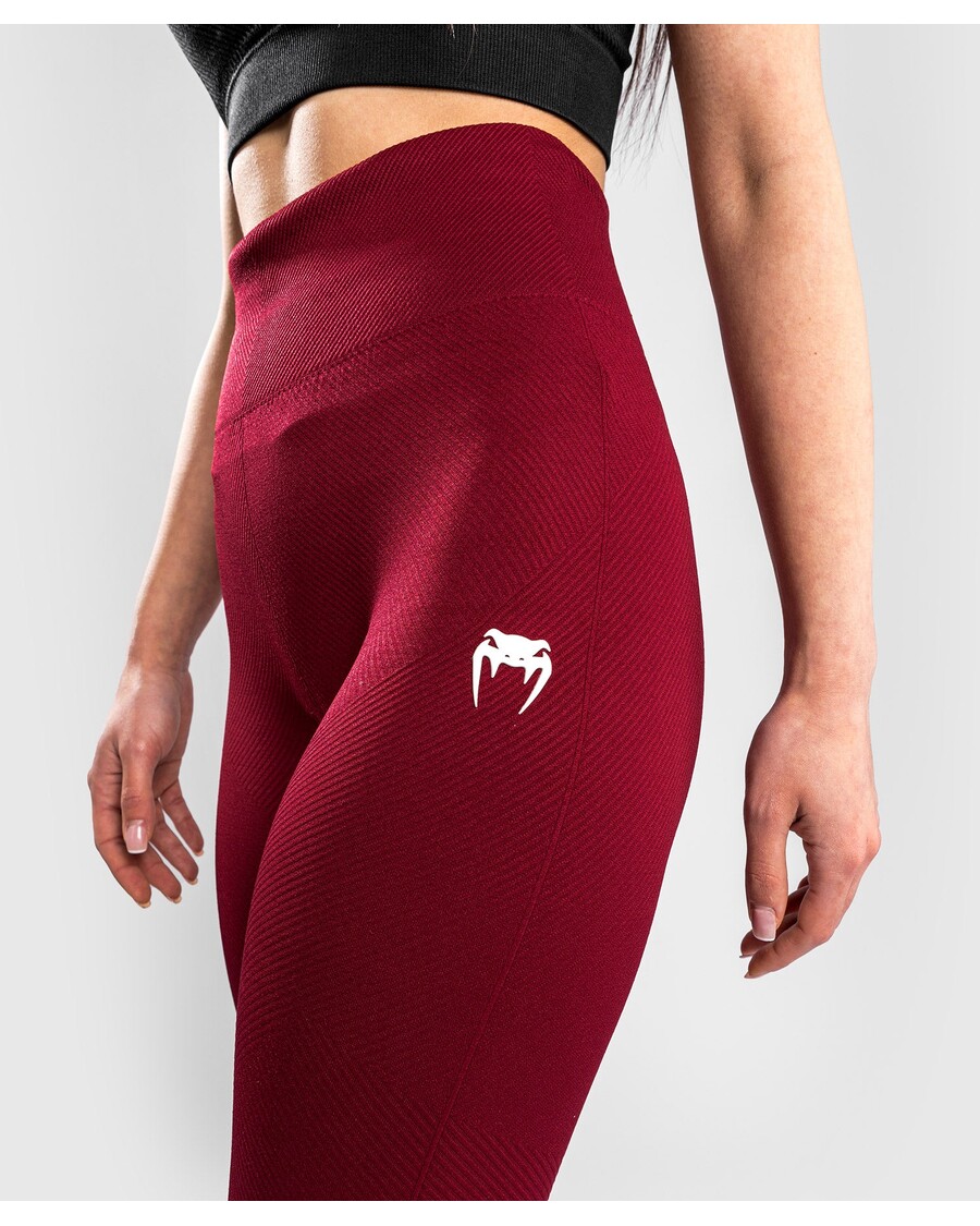 Venum スパーリング シームレス レギンス - 女性用 - バーガンディ