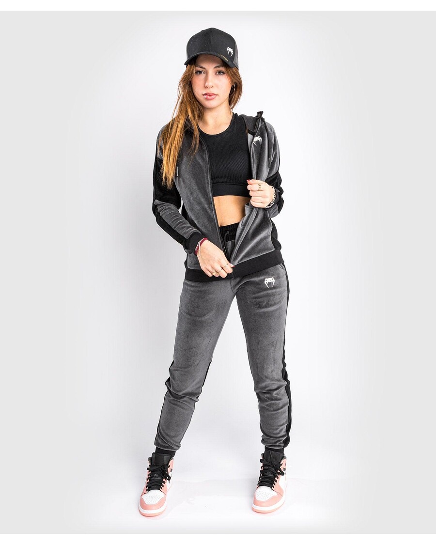 Joggeri Din Catifea Venum Camoline 2.0 - Pentru Femei - Gri/negru