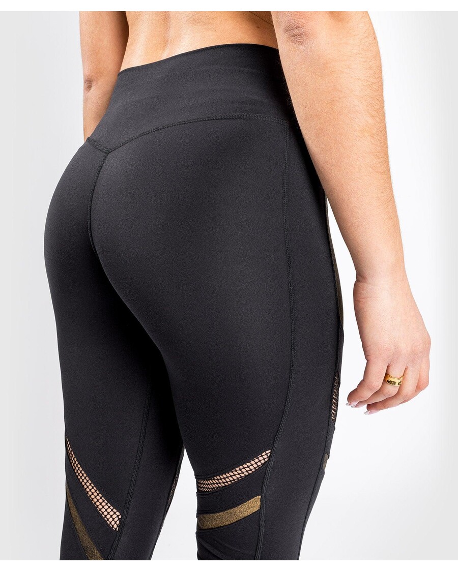 Venum ライトニング レギンス 7/8 - 女性用 - ブラック/ゴールド