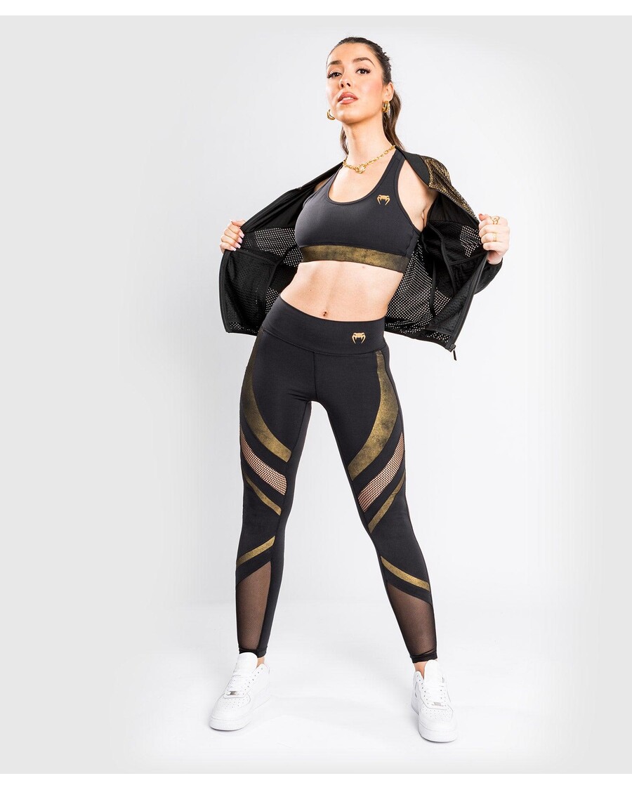 Legging Venum Lightning 7/8 - Untuk Wanita - Hitam/emas