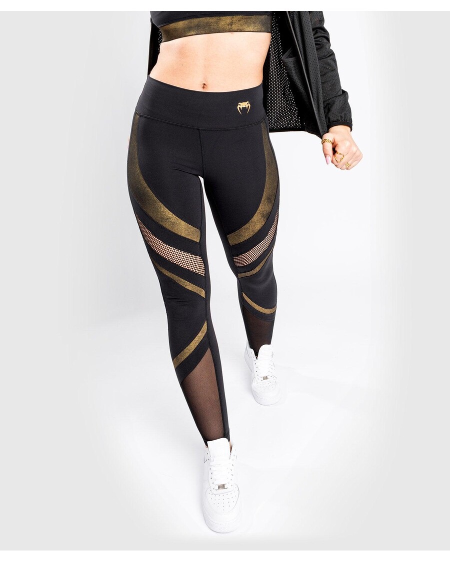 Legging Venum Lightning - Untuk Wanita - Hitam/emas