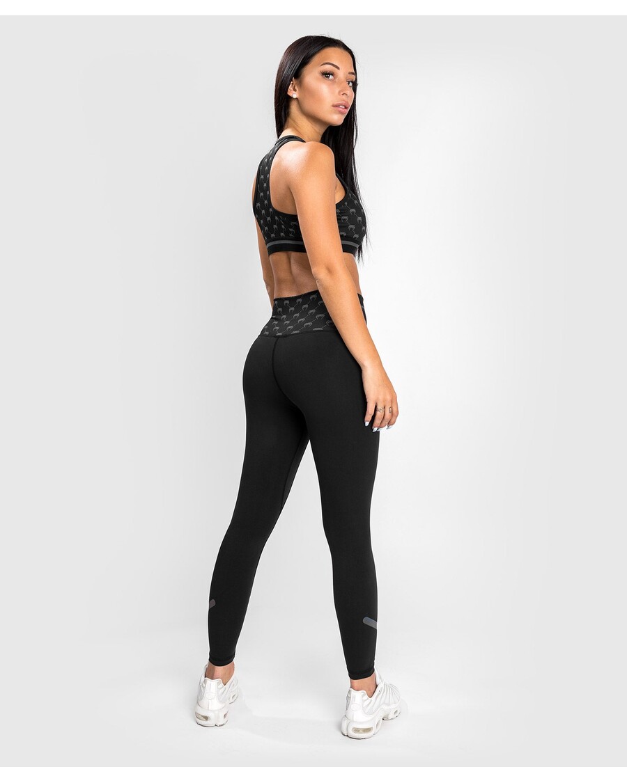 Venum Monogrammi 7/8 Leggingsit - Musta/vaaleanpunainen Kulta