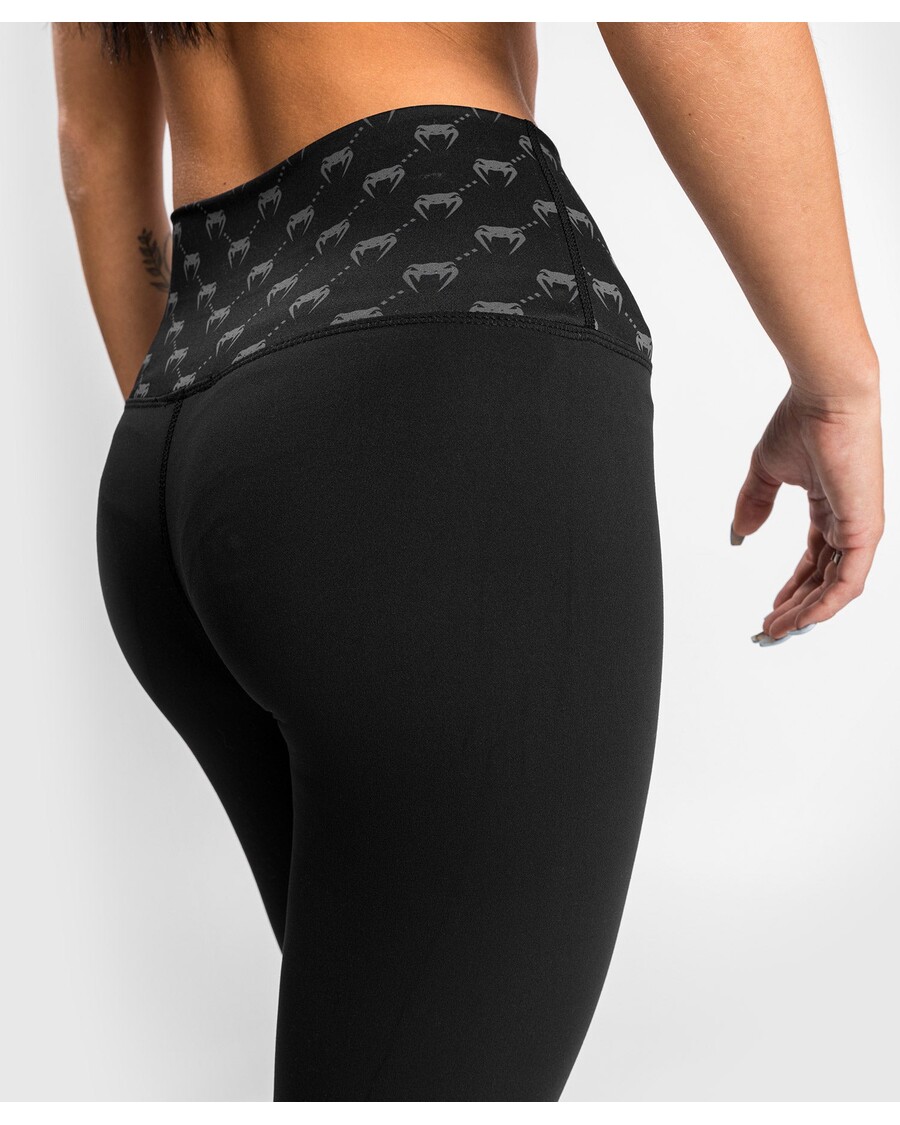 Venum Monogrammi 7/8 Leggingsit - Musta/vaaleanpunainen Kulta