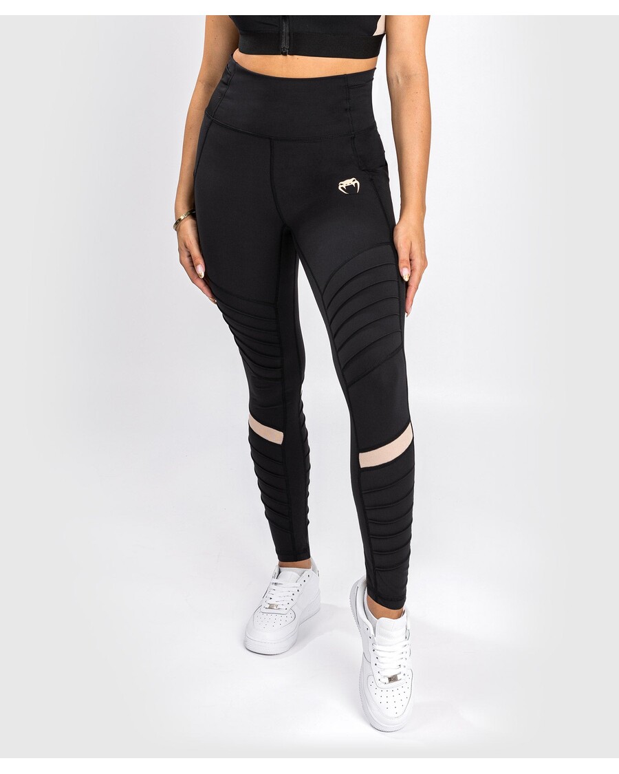 Legging Venum Moto - Untuk Wanita - Hitam/pasir
