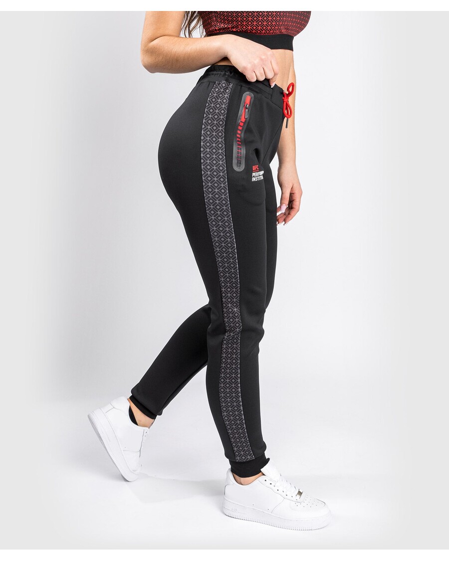 UFC VENUM パフォーマンス インスティテュート ジョガー - 女性用 - ブラック/レッド