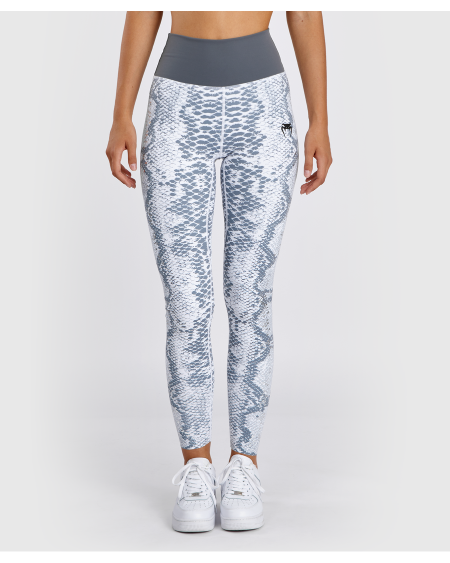 Legging Ular Putih Venum Wanita - Putih