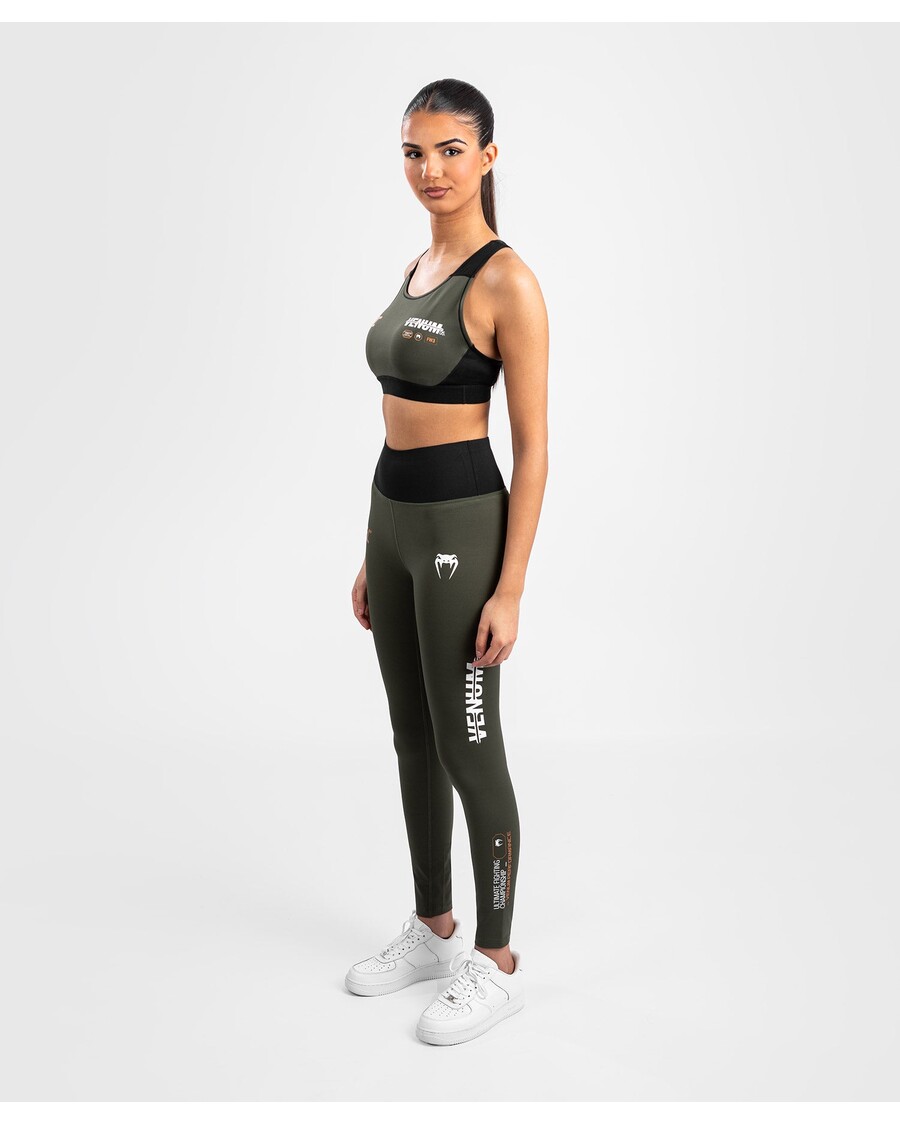 UFC アドレナリン By ヴェナム ファイト ウィーク ウィメンズ パフォーマンス タイト - カーキ/ブロンズ