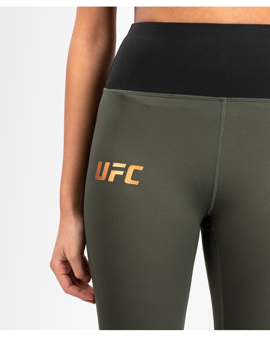 UFC アドレナリン By ヴェナム ファイト ウィーク ウィメンズ パフォーマンス タイト - カーキ/ブロンズ