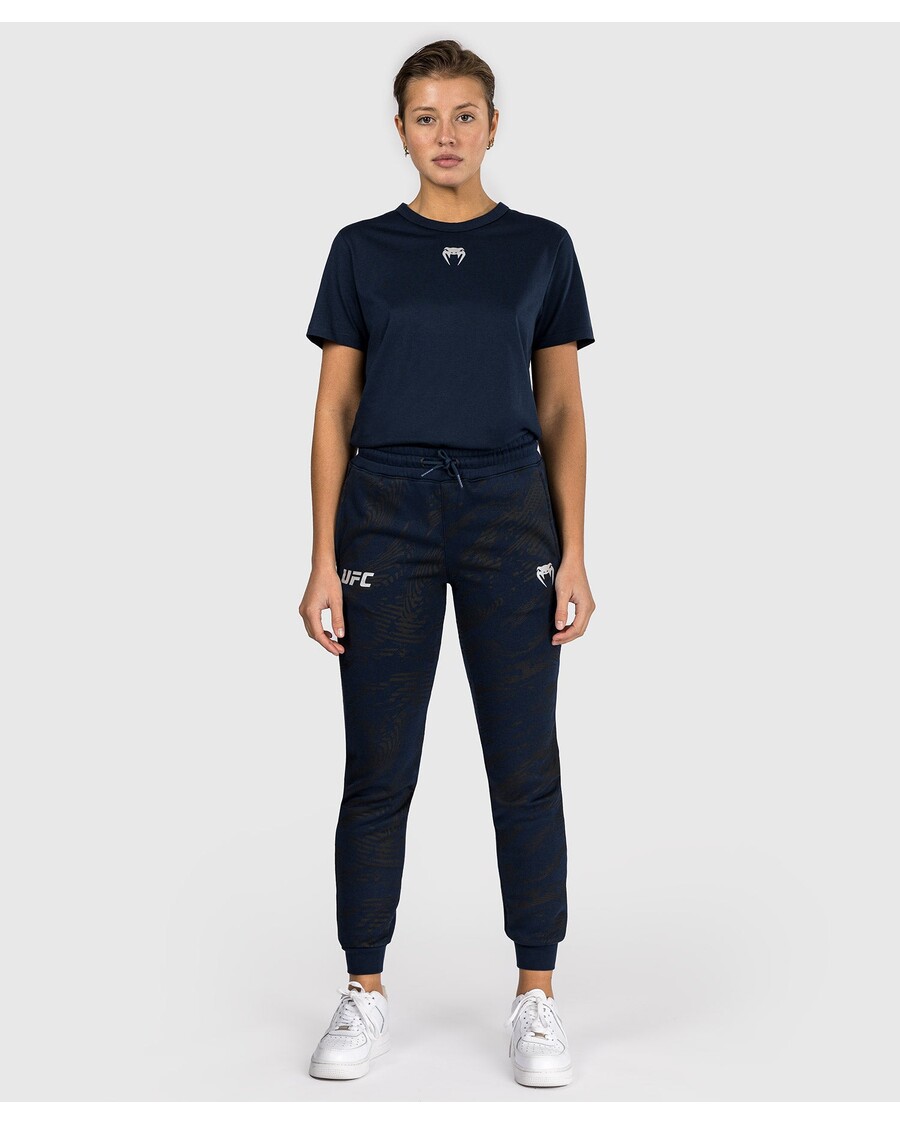 Ufc Fusion By Venum Fight Week מכנסי כותנה לנשים - כחול אוקיאני