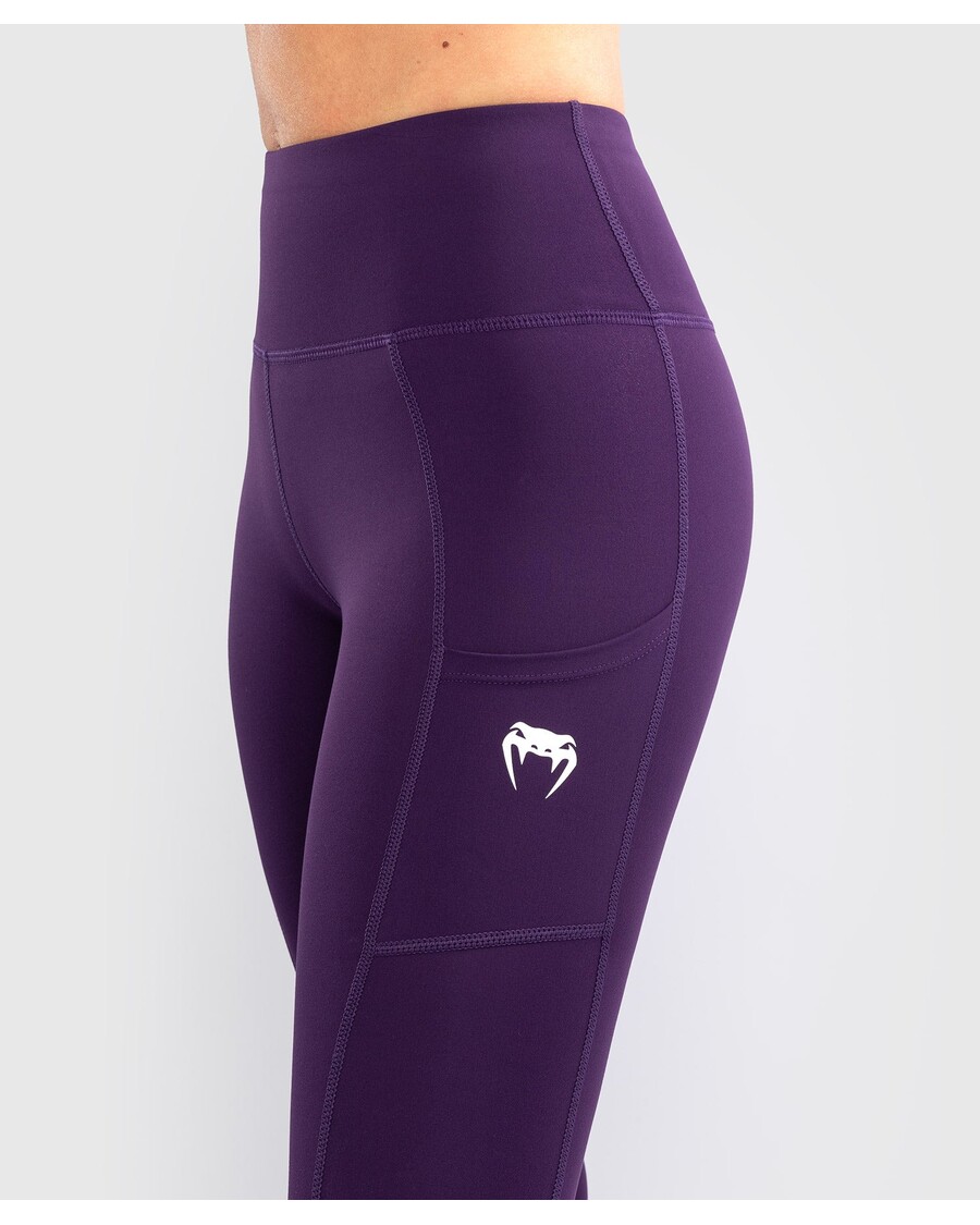 Venum Essential 女性用パフォーマンスレギンス - ディープパープル