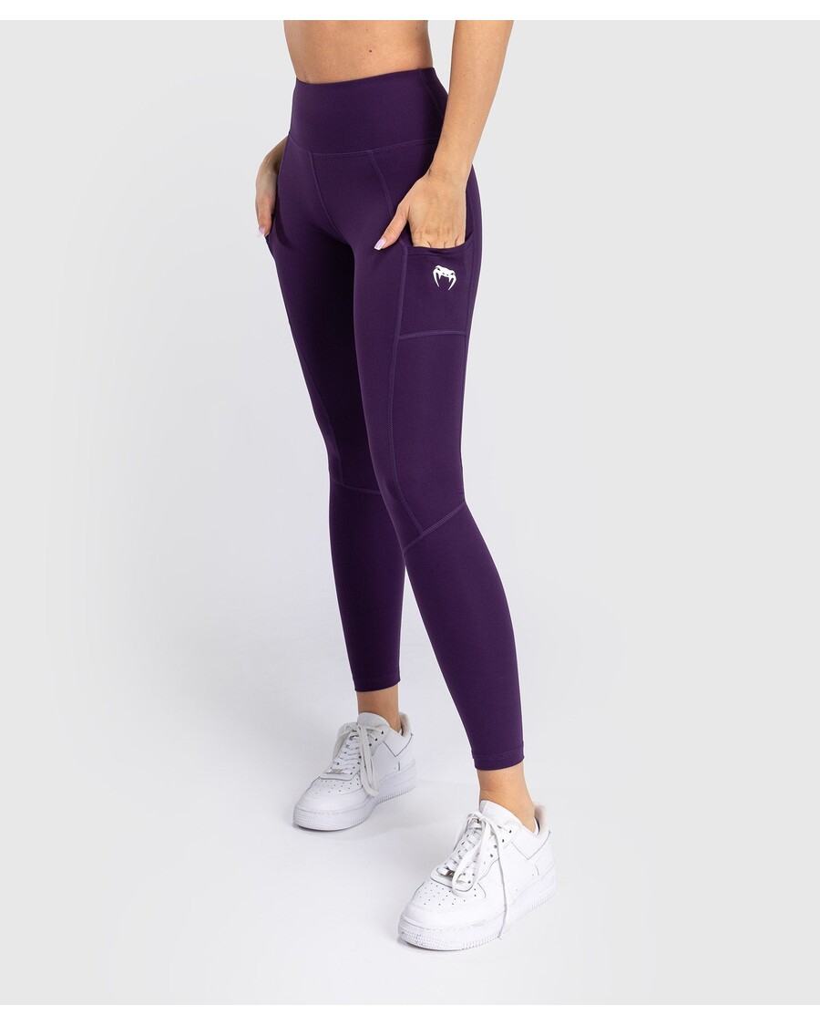 Legging Performa Wanita Venum Essential - Ungu Tua