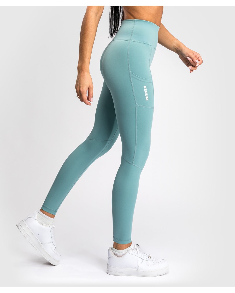 Legging Performa Wanita Venum Essential - Aqua Green